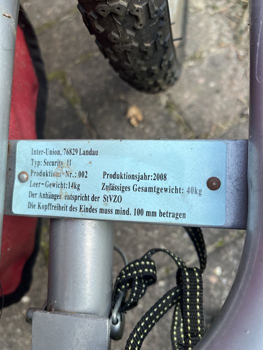 Przyczepka do roweru dla dziecka