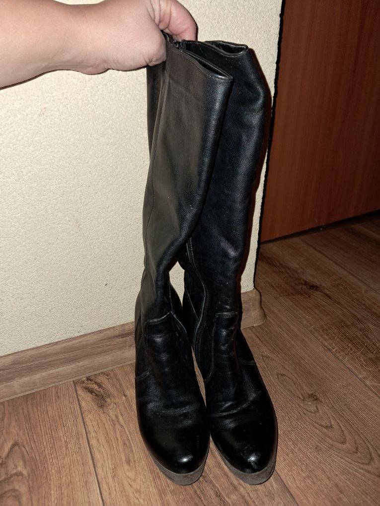 Kozaki wysokie na meszku
