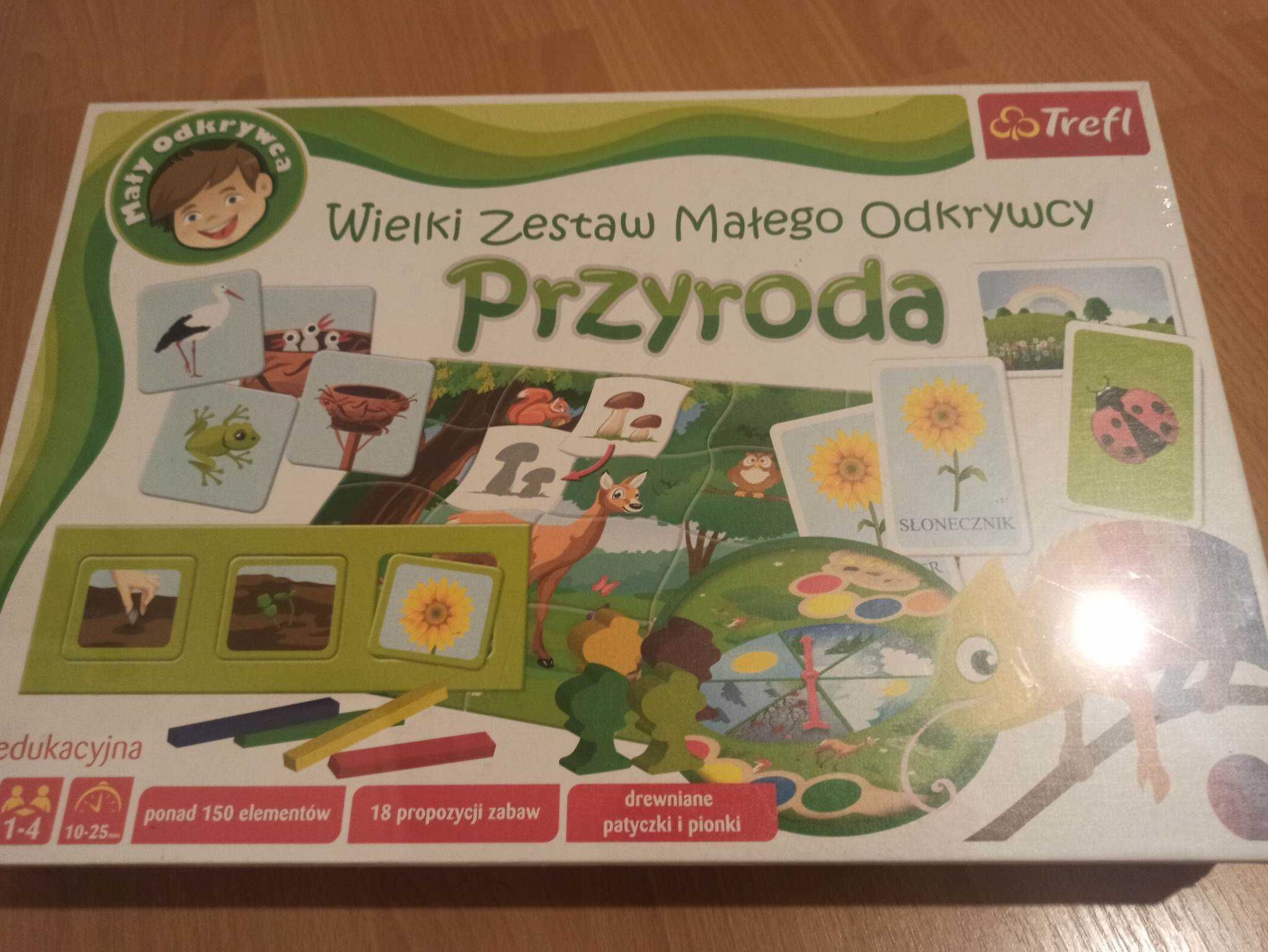 Wielki Zestaw Małego Odkrywcy Przyroda trefl