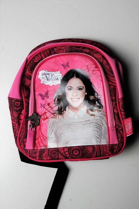 Plecak przedszkolny jednokomorowy Violetta Disney Odcienie różu