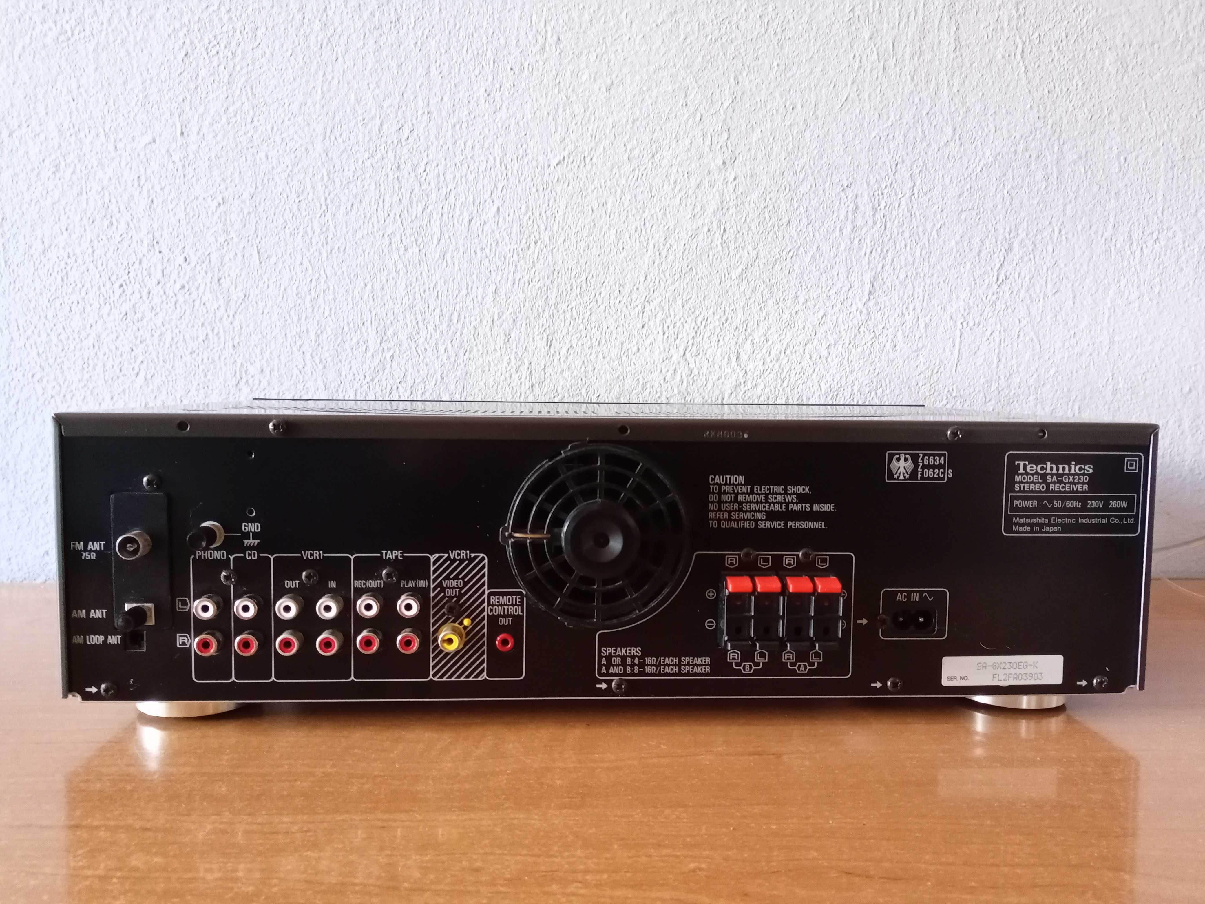 Amplituner stereo TECHNICS SA-GX230