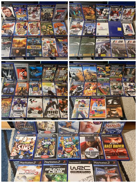 Ліцензійні ігри Playstation 2 PAL, ENG