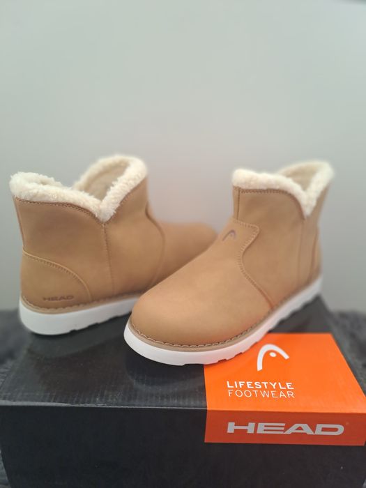 Botki ocieplane kożuchem