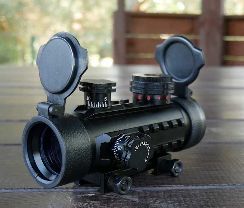 Kolimator RED DOT 1x35 z szynami RIS