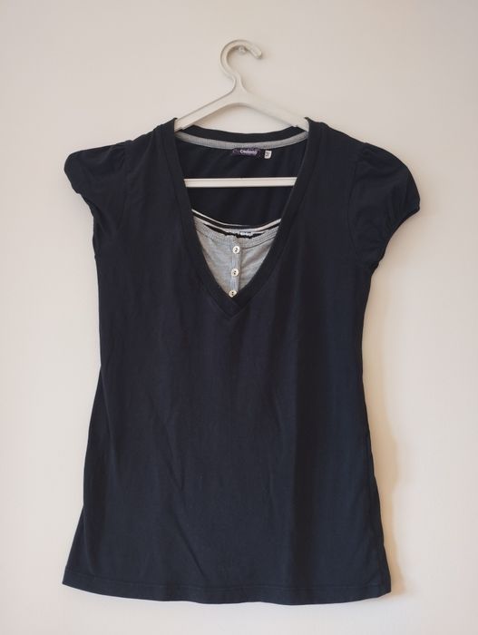 T-shirt  Preta Mulher