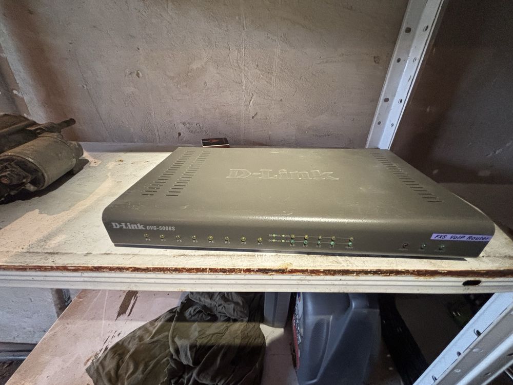 D-Link DVG-5008S Шлюз VoIP 8xFXS порту