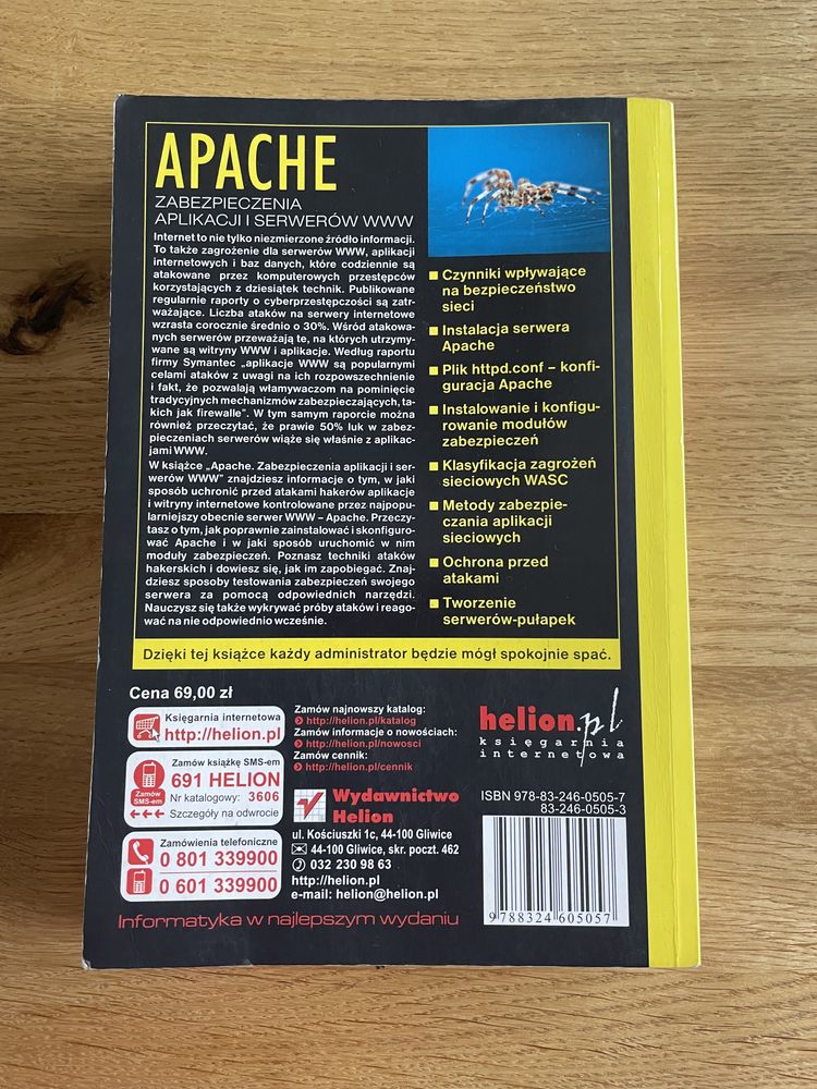 Apache. Zabezpieczenia aplikacji i serwerów www