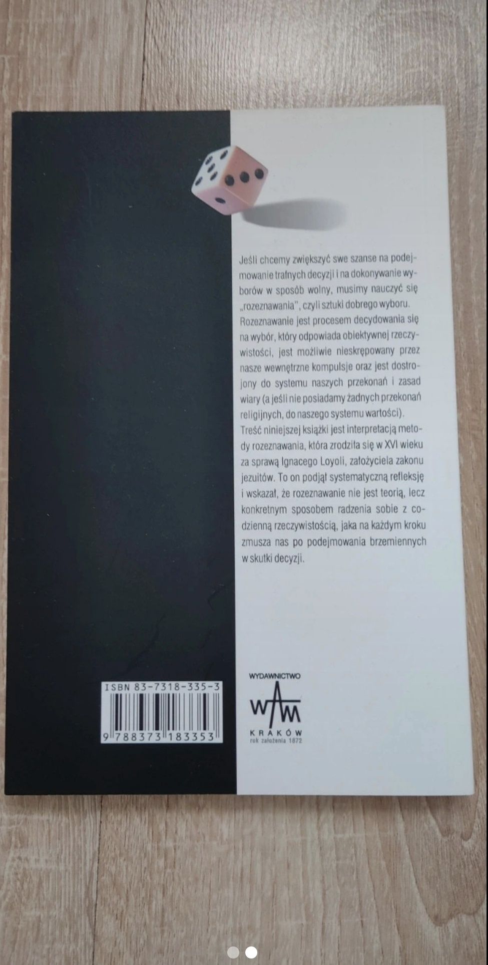 Książka,,Sztuka dobrego wyboru,,Pierre Wolff.Nowa