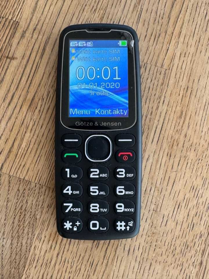 Telefon Gotze&JENSEN dla seniora, dziecka