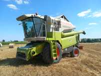 Claas medion 340 rok 2001  heder 6m super stan