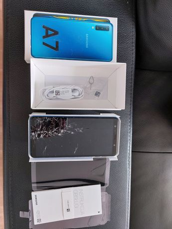 Samsung a7 niebieski