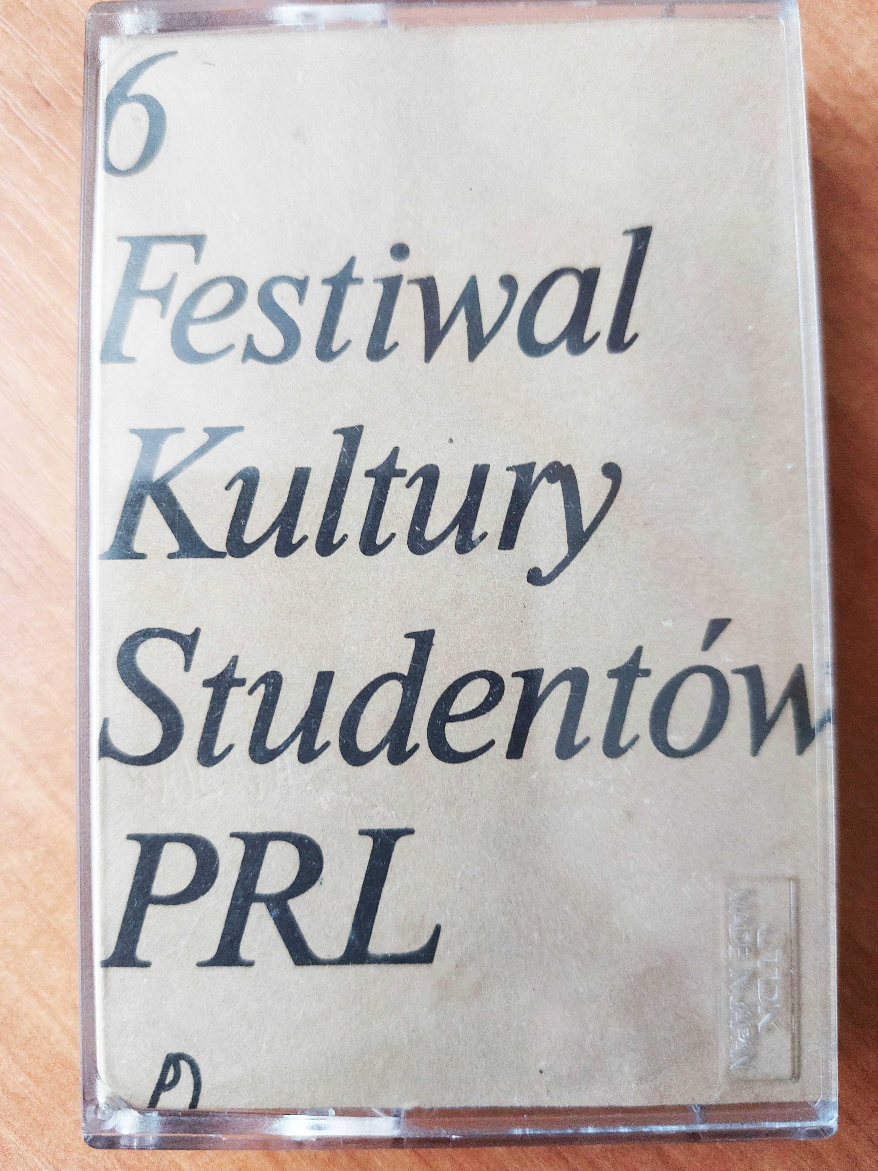 Kaseta audio 6 Festiwal Studentów PRL
