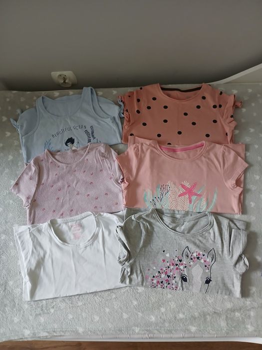 Ubranka dla dziewczynki r. 122