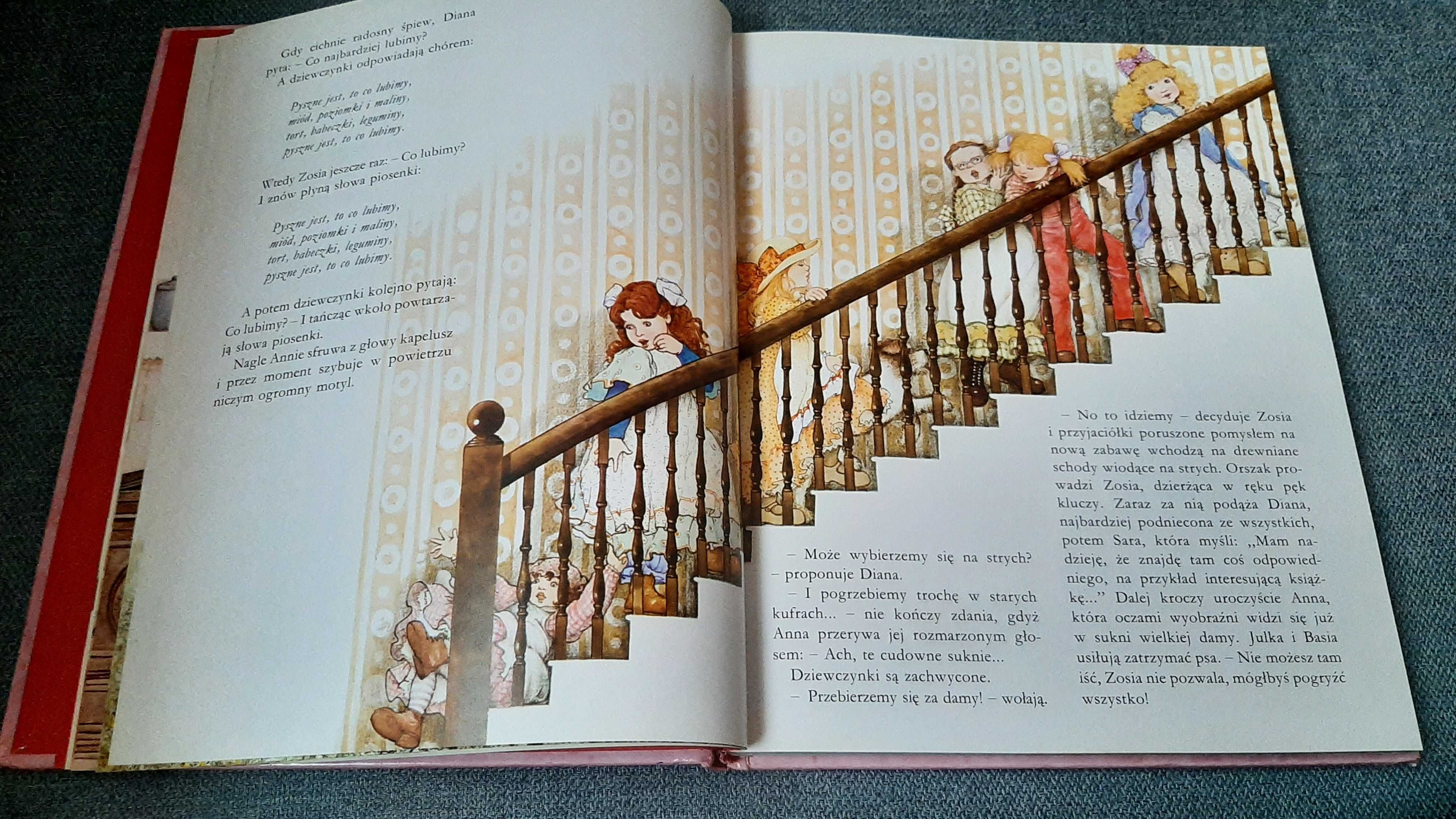 W małym leśnym domku Opowiadania dla dziewczynek piękne ilustracje