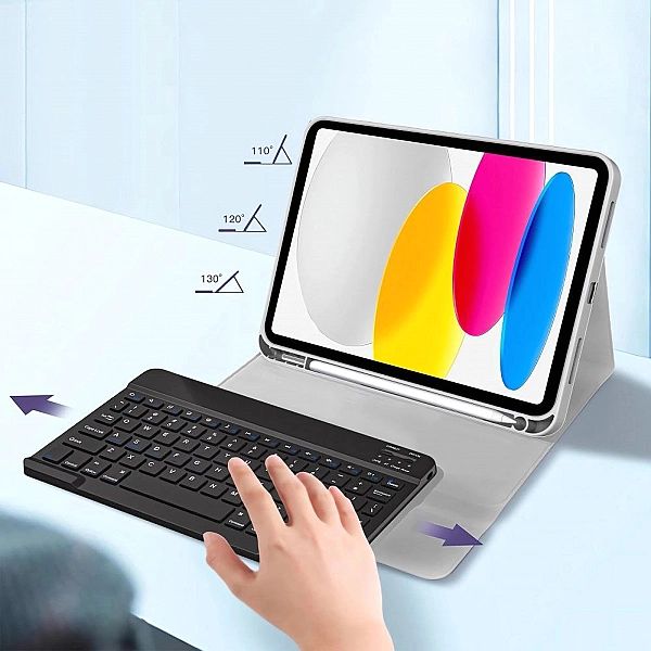 TECH-PROTECT SC PEN + KEYBOARD IPAD 10.9" 10 / 2022 / 11" 11 / 2025 GR