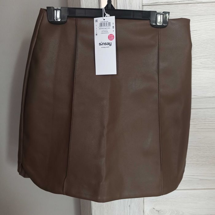 Spódnica eko skóra XXS nowa