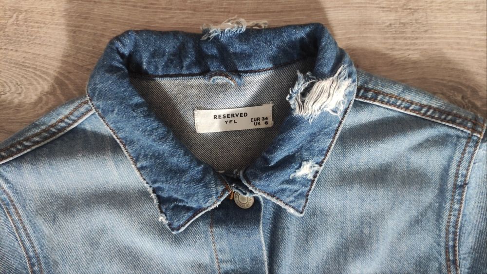 Damska kurtka jeansowa, katana Reserved r. 34