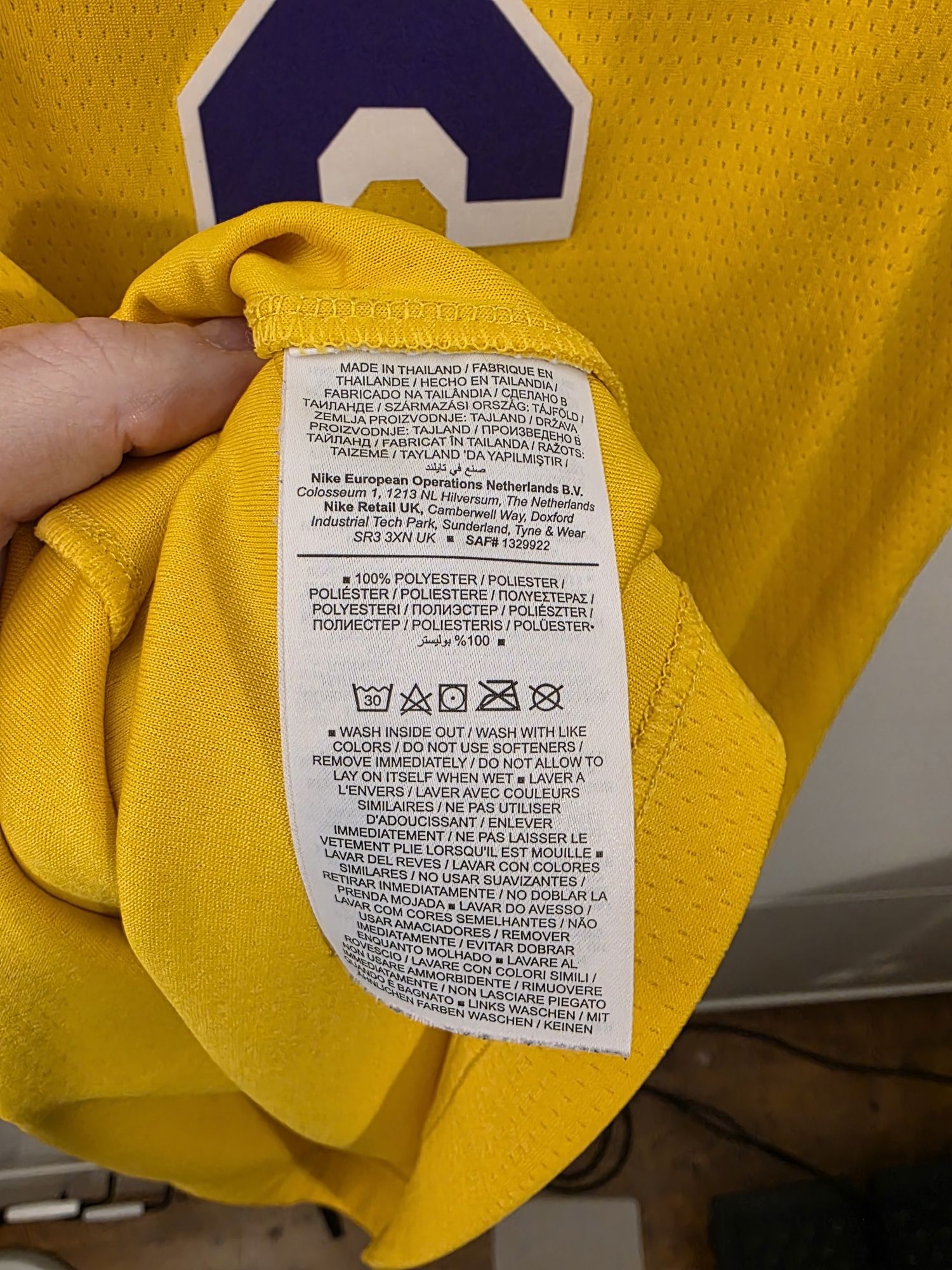 Lakers Lebron james jersey #6