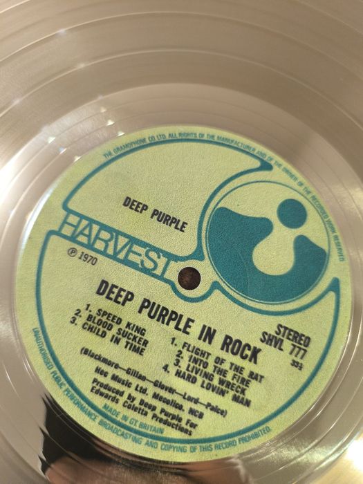 Золотой диск 24к, Deep Purple in Rock