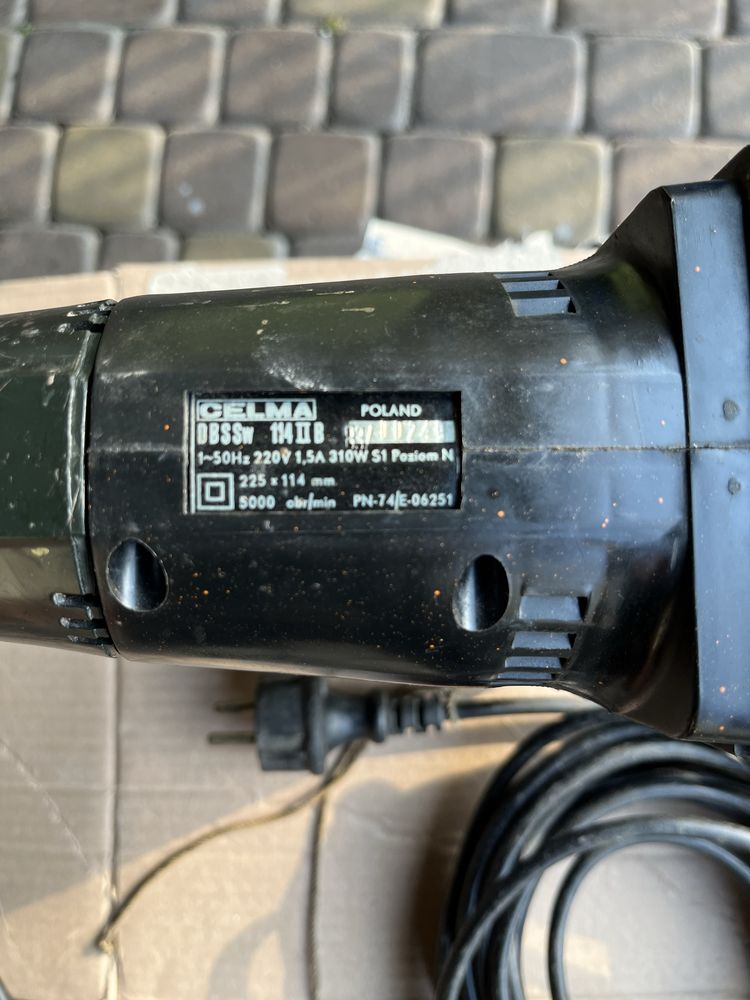 szlifierka oscylacyjna CELMA DBSSw 114 IIB szt 2