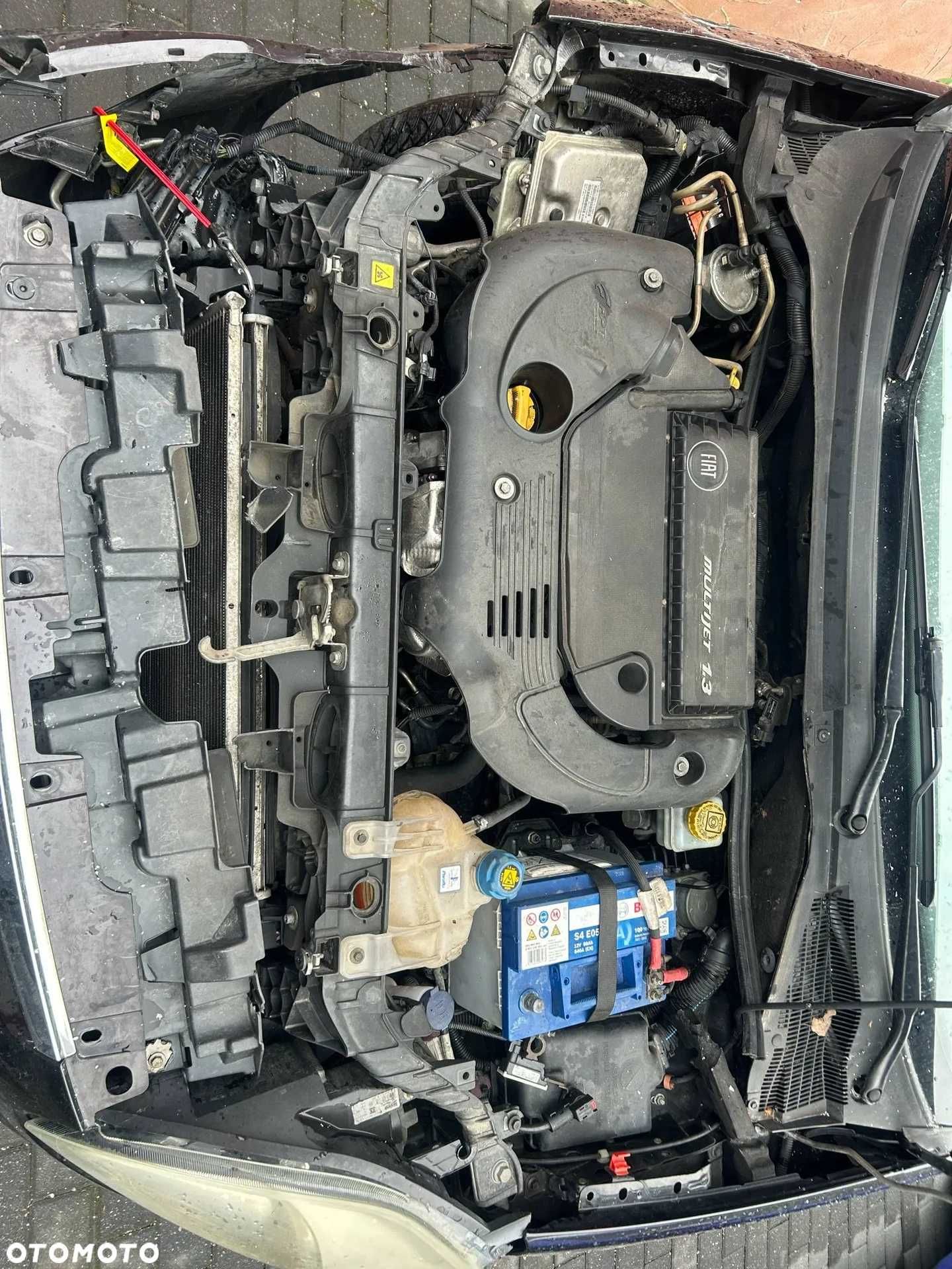 Fiat Punto Evo po stłuczce