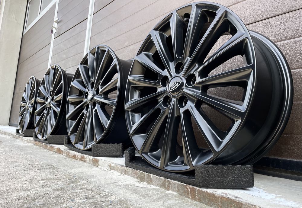 4x felgi aluminiowe 5x108 r17 7J et50 Alufelgi Oryginał Ford Czarne 17