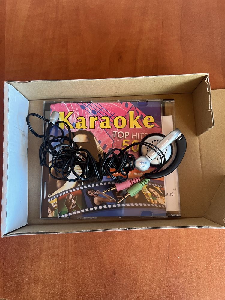 Gra PC DVD Karaoke Top Hits 50 sluchawki mikrofon