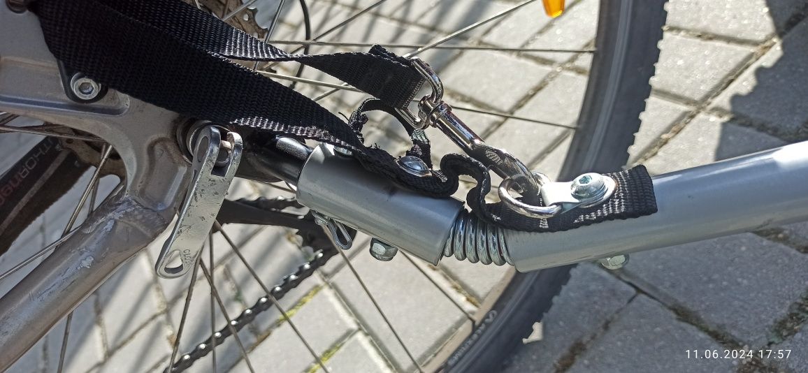 Przyczepka rowerowa SUPER jakość, stan bdb
