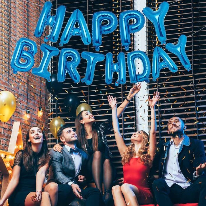 Oro Party Balonowa Dekoracja Girlanda balonowa Happy Birthday 40