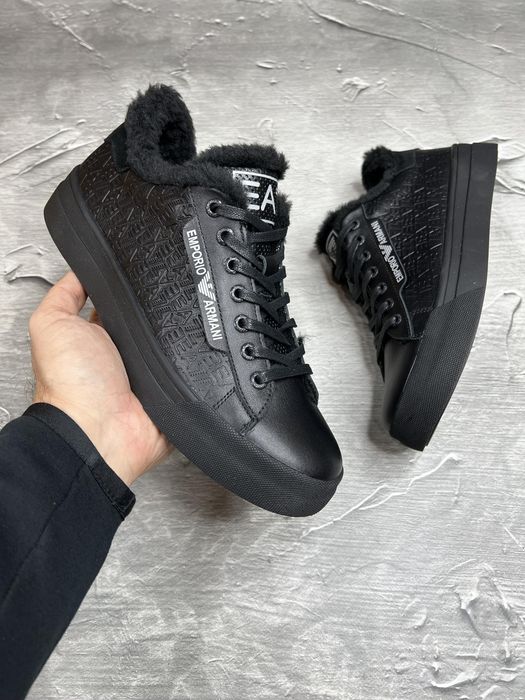 Зимние кроссовки -20° мех Армани