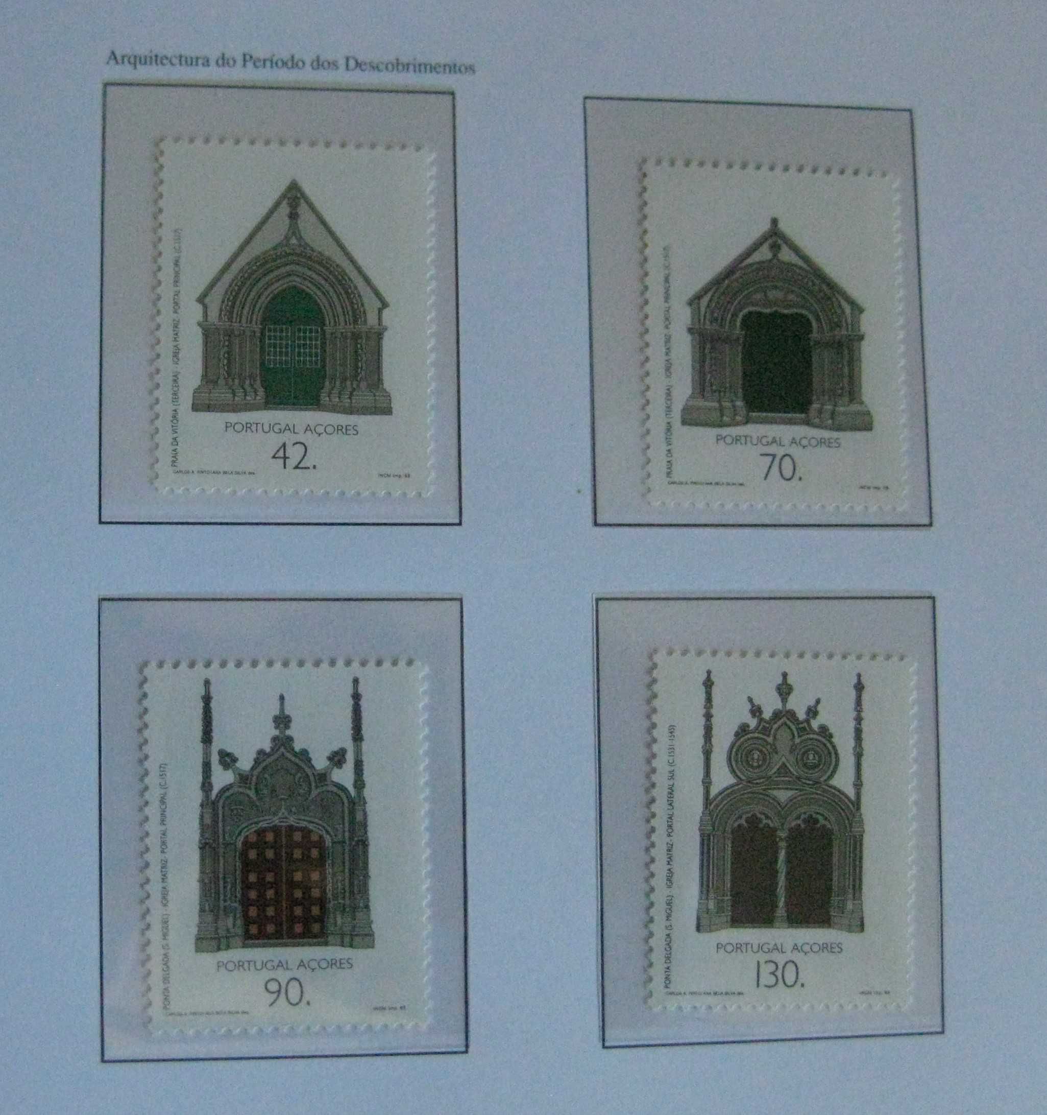 Série nº 2177/80 – Arquitetura do Período dos Descobrimentos – Açores