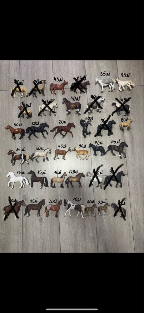Modele koni schleich/collecta
