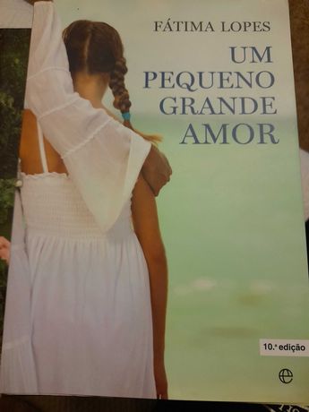 Livro Um pequeno grande amor, de Fátima Lopes