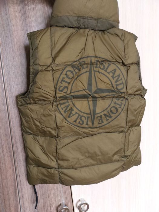 Жилетка Stone Island дитяча жилетка безрукавка stone island для хлопчи