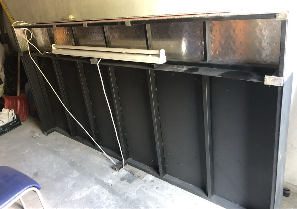 Podest metalowy - pod solarium i nie tylko