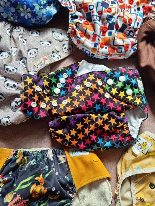 14 pieluszek otulaczy wielorazowych