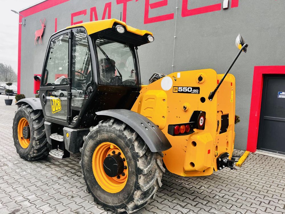 JCB 550-80 Agri Plus ładowarka teleskopowa mozliwa zamiana