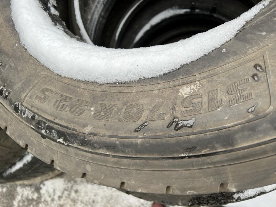 Шины бу резина 315 70 22,5 Адванс и Матадор