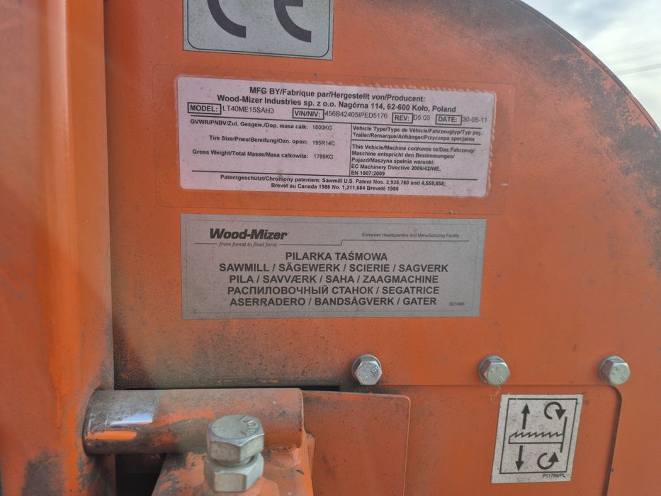 Trak Taśmowy Woodmizer