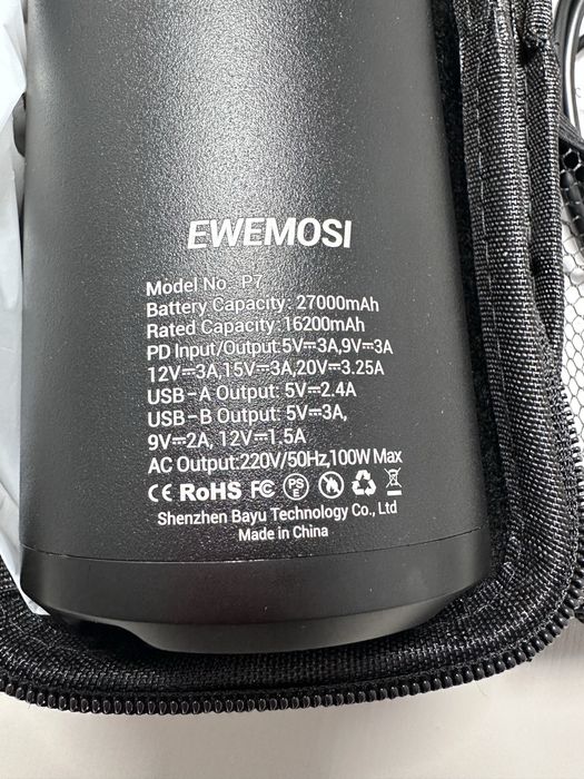 Зарядна станція 98Wh/100W  27000mAh