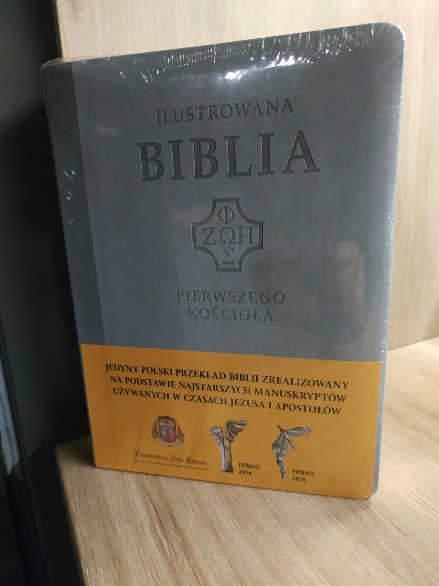 Ilustrowana Biblia pierwszego Kościoła, szara.