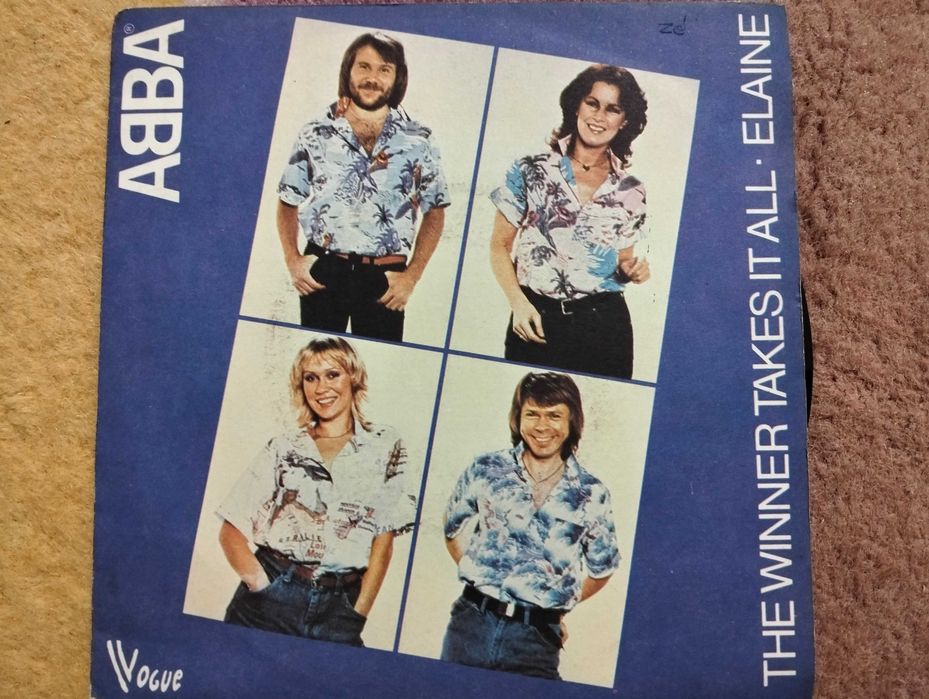 ABBA - conjunto de 7 discos singles