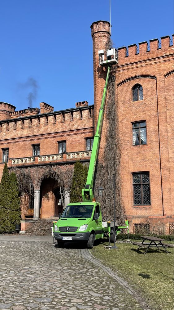 Podnosnik Koszowy Zwyżka Wynajem Gdynia Sopot Gdańsk Trójmiasto