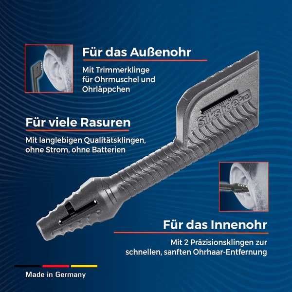 Urządzenie do czyszczenia uszu trymer SILKSLIDE PRO