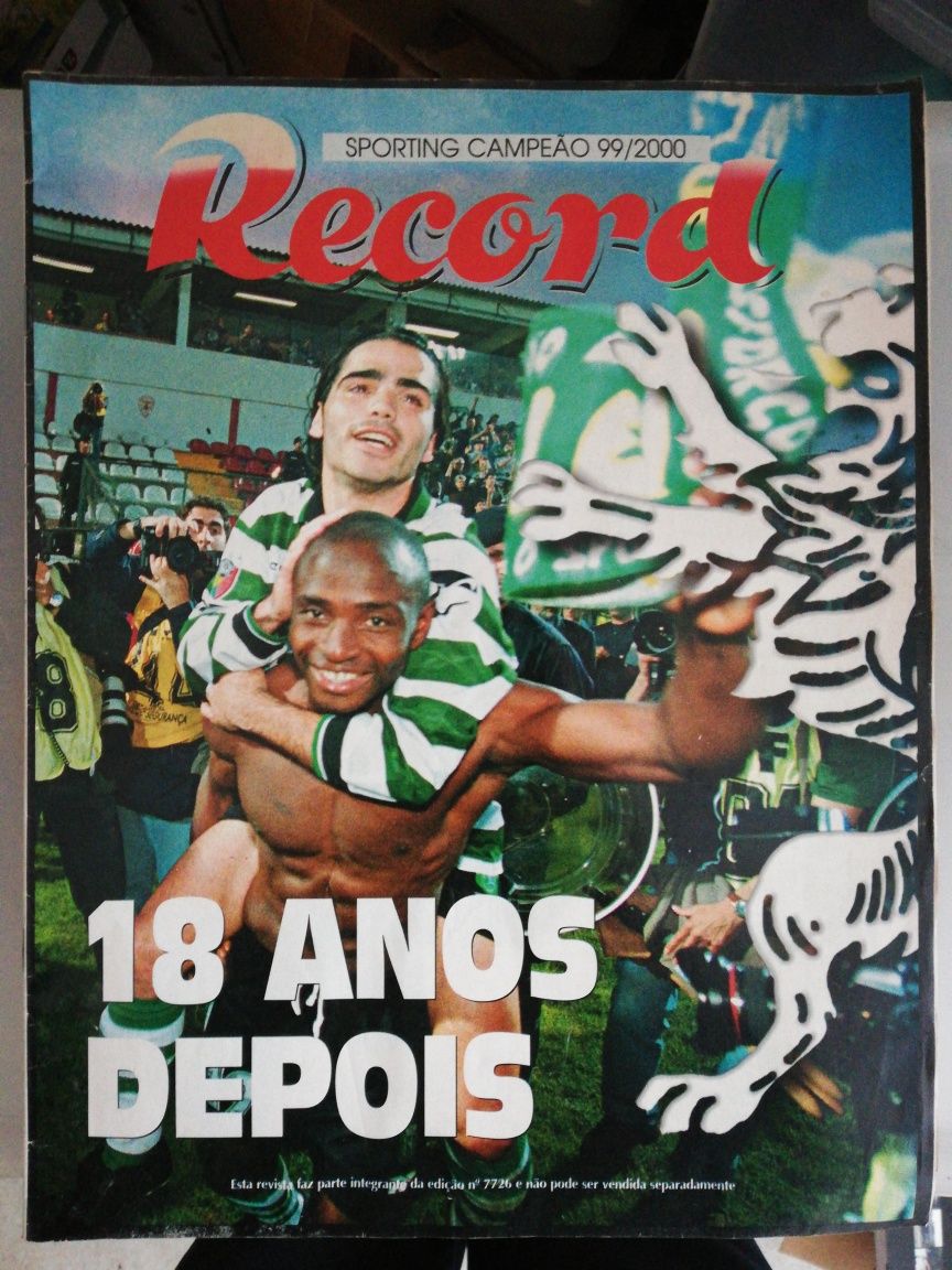 Revista Record Sporting Campeão 99/2000