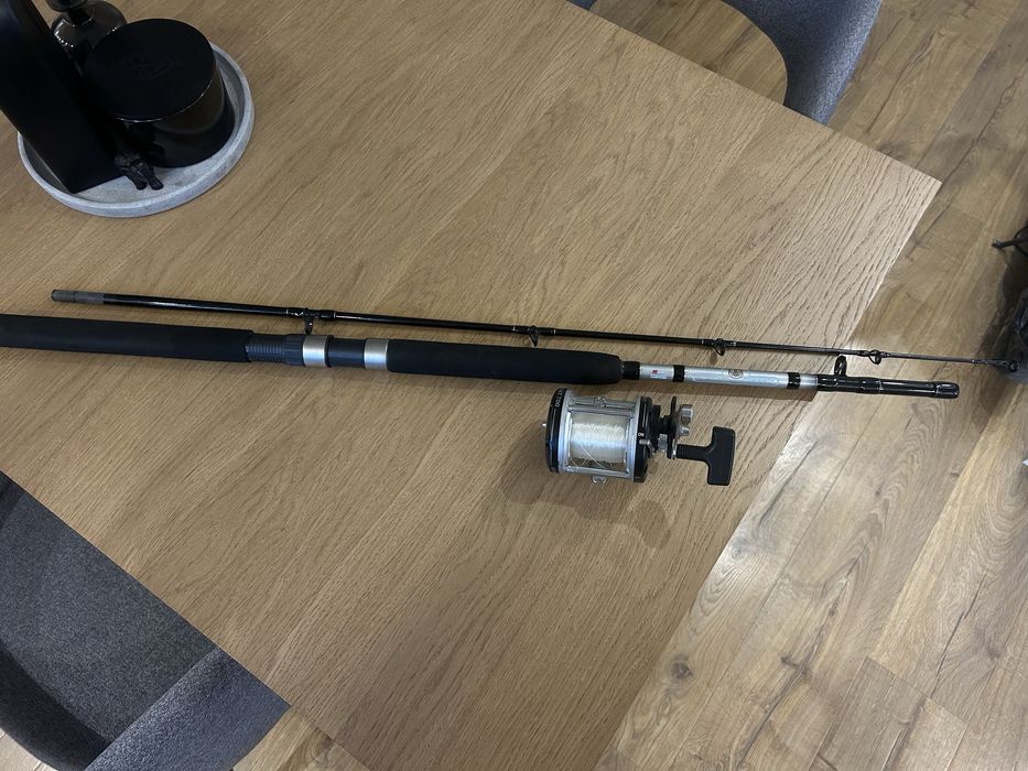 Wędka morska + multiplikator Abu Garcia