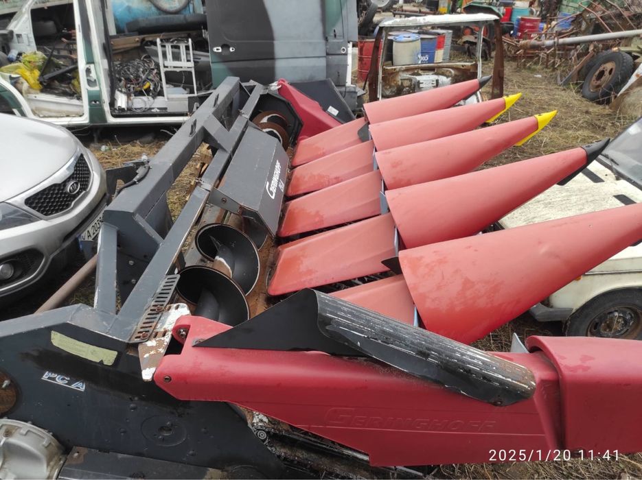 Жатка кукурузна geringoff 6 PCA