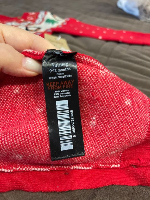 Новий святковий комбінезон Nutmeg, 9–12 міс (80 см)