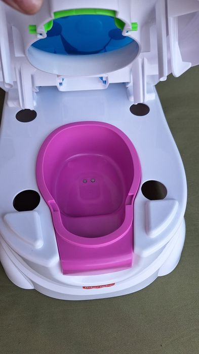 Nocnik interaktywny Fisher-Price biały język niemiecki
