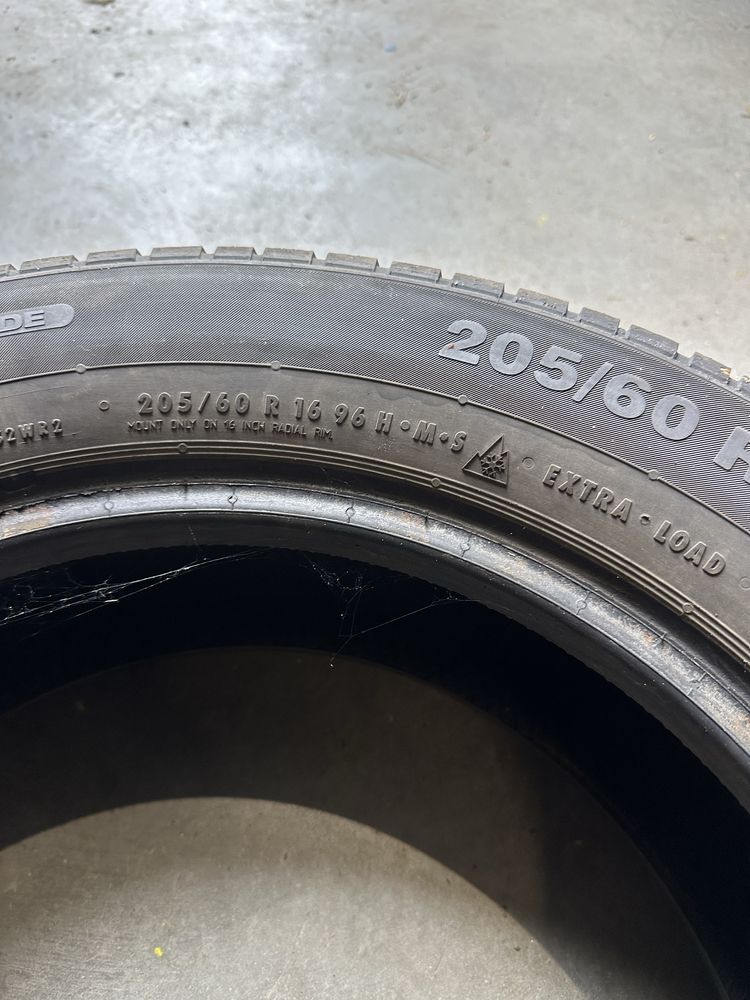 4x opona zimowa 205/60R16 Continental ContiWinterContact TS830P